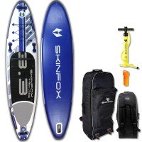 SKINFOX SEAHORSE CARBON-SET (335x78x15) 4-TECH L-CORE SUP paddleboard blauw